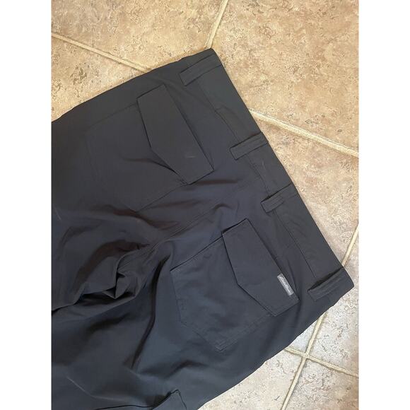 Eddie Bauer Women's 8 Polar Fleece-Lined Dark Blue Nylon Hiking Cozy Warm Pants - Picture 7 of 13